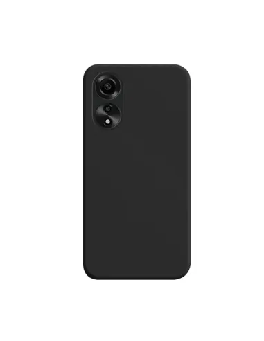 Capa Silicone Líquido  para Oppo A78 4G - Preto