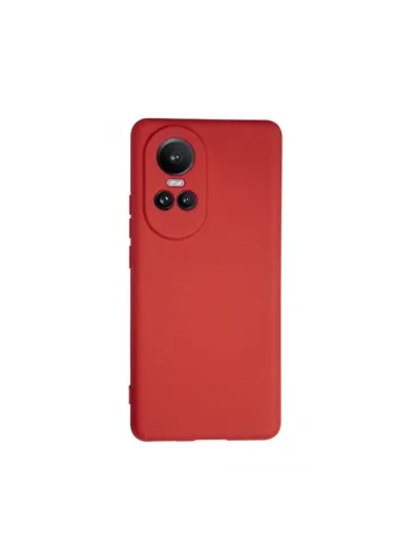 Capa Silicone Líquido  para Oppo Reno10 - Vermelho