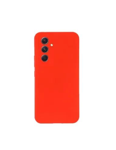 Capa Silicone Líquido  para Samsung Galaxy A55 5G - Vermelho