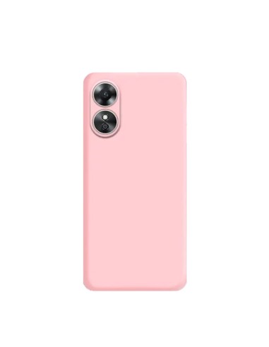 Capa Silicone Líquido Phonecare para Oppo A17 - Rosa