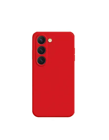 Capa Silicone Líquido  para Samsung Galaxy S24 Plus + 5G - Vermelho