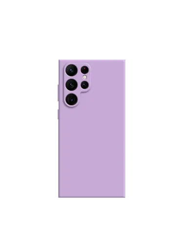 Capa Silicone Líquido  para Samsung Galaxy S24 Ultra 5G - Roxo