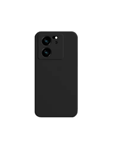 Capa Silicone Líquido  para Xiaomi 13T - Preto