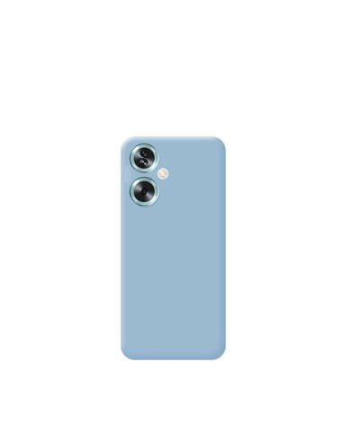 Capa Silicone Líquido Phonecare para Oppo A79 5G - Azul Claro
