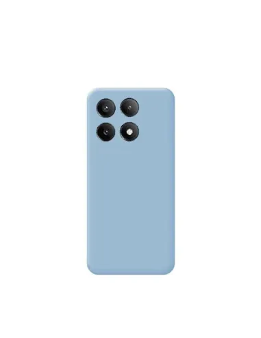 Capa Silicone Líquido  para Xiaomi Poco X6 Pro 5G - Azul Claro