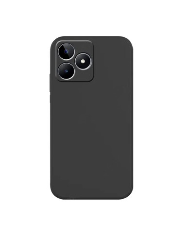 Capa Silicone Líquido Phonecare para Realme C51 - Preto