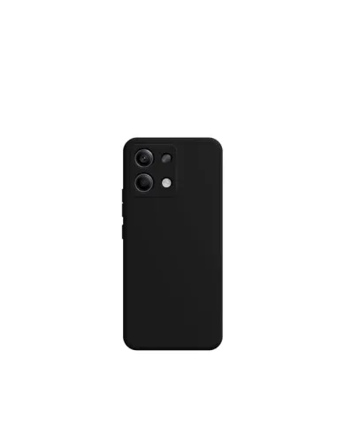 Capa Silicone Líquido  para Xiaomi Redmi Note 13 4G - Preto