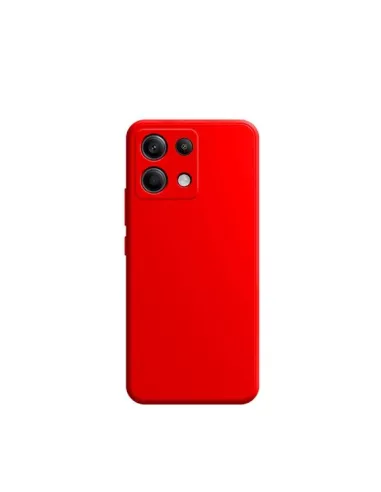 Capa Silicone Líquido  para Xiaomi Redmi Note 13 Pro - Vermelha