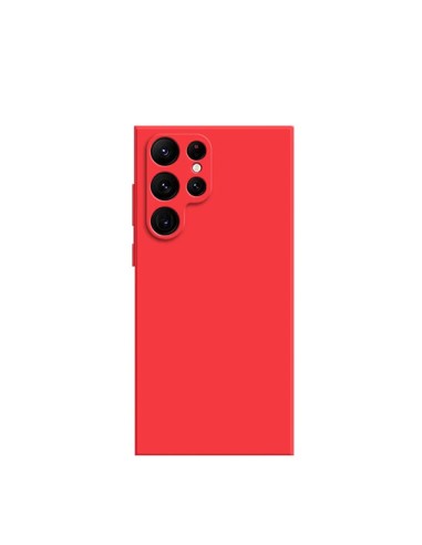 Capa Silicone Líquido Phonecare para Samsung Galaxy S24 Ultra 5G - Vermelho