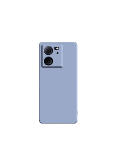 Capa Silicone Líquido Phonecare para Xiaomi 13T - Azul Claro