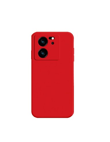 Capa Silicone Líquido Phonecare para Xiaomi 13T - Vermelho