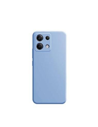 Capa Silicone Líquido Phonecare para Xiaomi Poco X6 5G - Azul Claro