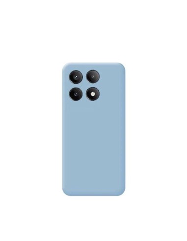 Capa Silicone Líquido Phonecare para Xiaomi Poco X6 Pro 5G - Azul Claro