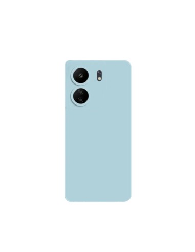 Capa Silicone Líquido Phonecare para Xiaomi Redmi 13C - Azul Claro