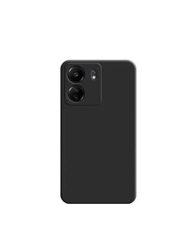 Capa Silicone Líquido Phonecare para Xiaomi Redmi 13C - Preto