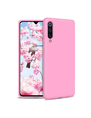 Capa Silicone líquido Rosa para Xiaomi Mi 9