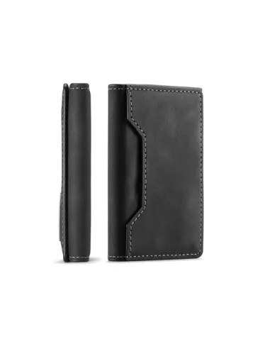 Carteira Magnetic Leather Preto