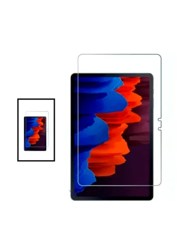 Kit 2 Vidro Premium Full Cover 9H para Samsung Galaxy Tab S7 Plus - Transparente