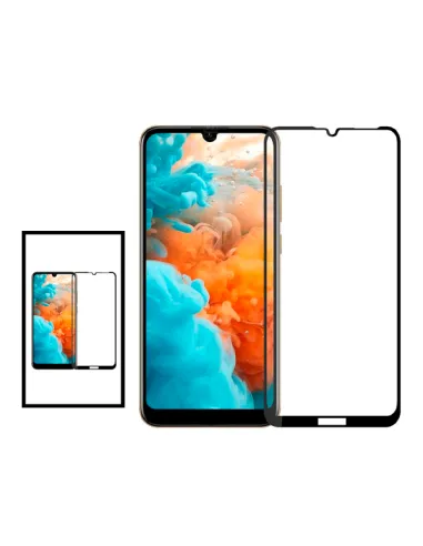 Kit 2 Vidro Premium Full Cover para Huawei Honor 8A (2020)