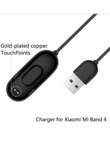 Carregador Usb Charger para Xiaomi Mi Band 4