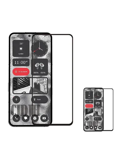 Kit 2 Vidro Premium Full Cover para Nothing Phone (2) - Transparente/Preto