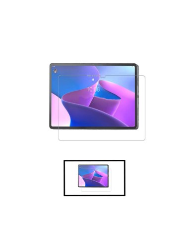 Kit 2 Película de Vidro Temperado 5D Full Cover 9H para Lenovo Tab P12 Pro - Transparente