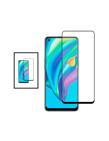 Kit 2 Vidro Premium Full Cover para Oppo Reno7 5G