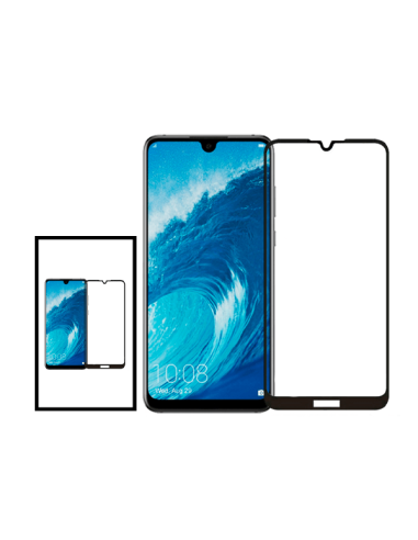 Kit 2 Película de Vidro Temperado 5D Full Cover para Huawei Y7 2019