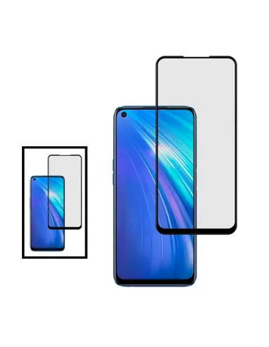 Kit 2 Vidro Premium Full Cover para Realme 7i