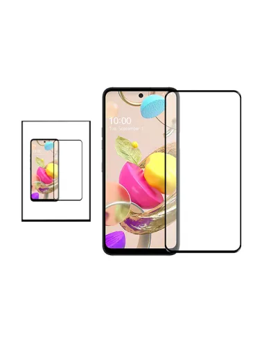 Kit 2 Vidro Premium Full Cover para Motorola Moto G73 5G - Transparente/Preto