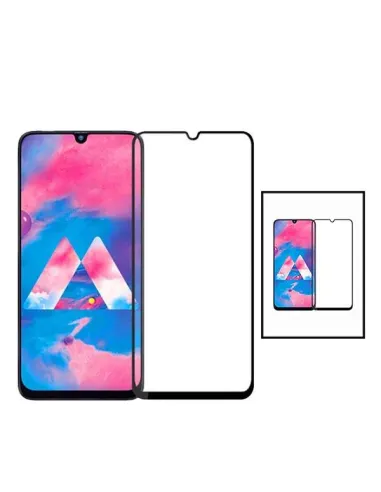 Kit 2 Vidro Premium Full Cover para Samsung Galaxy M15 - Transparente/Preto