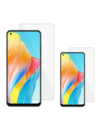 Kit 2 Película de Vidro Temperado ClearGlass  para Oppo A78 4G - Transparente