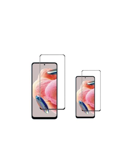 Kit 2 Película de Vidro Temperado 5D Full Cover Phonecare para Samsung Galaxy A35 5G - Transparente/Preto