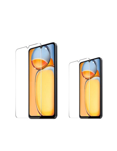 Kit 2 Película de Vidro Temperado ClearGlass Phonecare para Xiaomi Redmi 13C - Transparente