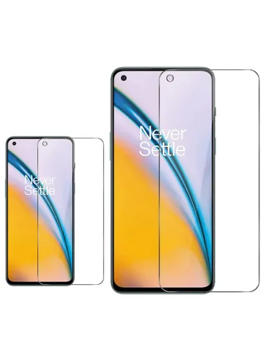 Kit 2 Vidros Temperados CeramicGlass Full Cover para OnePlus Nord 2 5G - Transparente/Preto