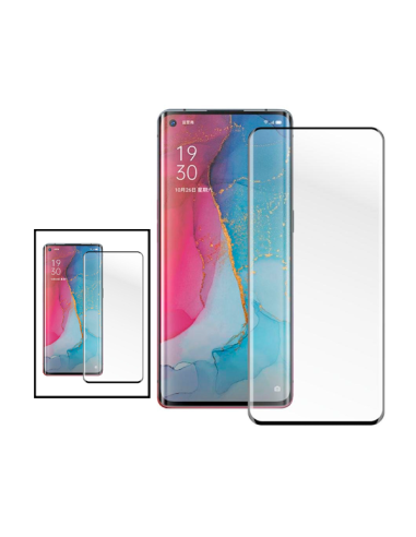 Kit 2 Película de Vidro Temperado Curved para Oppo Find X2 Pro