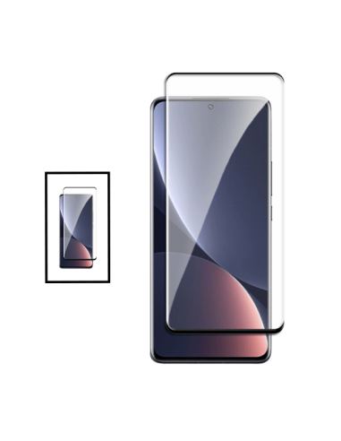 Kit 2 Película de Vidro Temperado Curved Phonecare para Samsung Galaxy S24 Ultra 5G - Transparente/Preto