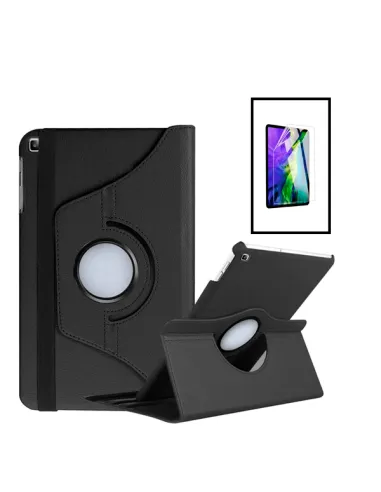 Kit Capa 360 Rotation + Película Hydrogel Frente para Samsung Galaxy Tab S6 Lite - Preto