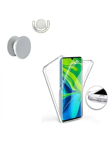 Kit Capa 360° Impact Protection + 1 GripHolder + 1 Suporte para Xiaomi Mi Note 10 Lite