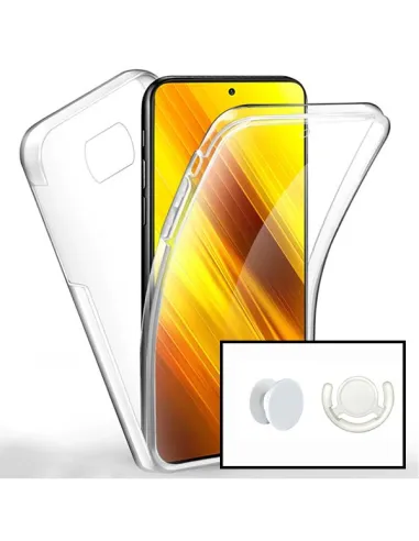 Kit Capa 360° Impact Protection + 1 GripHolder + 1 Suporte para Xiaomi Poco X3 Pro