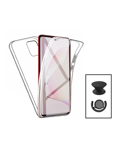 Kit Capa 360° Impact Protection + 1 GripHolder + 1 Suporte para Xiaomi 13 - Transparente/Preto