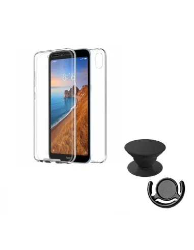 Kit Capa 360° Impact Protection + 1 GripHolder + 1 Suporte para Xiaomi Redmi 7A