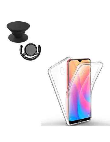 Kit Capa 360° Impact Protection + 1 GripHolder + 1 Suporte para Xiaomi Redmi 8A