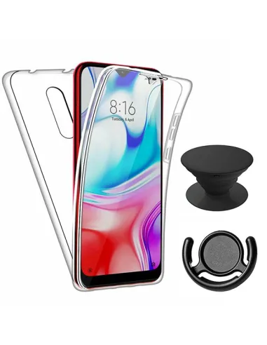 Kit Capa 360° Impact Protection + 1 GripHolder + 1 Suporte para Xiaomi Redmi 9