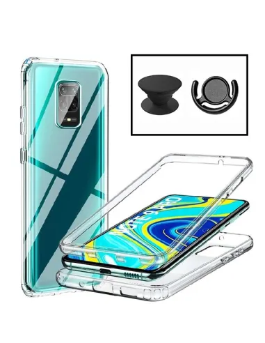 Kit Capa 360° Impact Protection + 1 GripHolder + 1 Suporte para Xiaomi Redmi Note 9