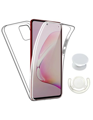 Kit Capa 3x1 360° Impact Protection + 1 GripHolder + 1 Suporte GripHolder Branco para Samsung Galaxy M30s