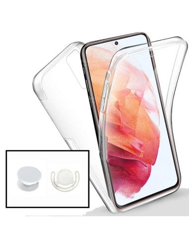 Kit Capa 3x1 360° Impact Protection + 1 GripHolder + 1 Suporte GripHolder Branco para Xiaomi Poco F3