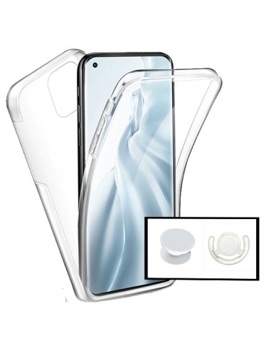 Kit Capa 3x1 360° Impact Protection + 1 GripHolder + 1 Suporte GripHolder Branco para Xiaomi Redmi Note 9 5G