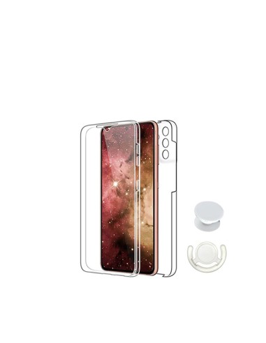 Kit Capa 3x1 360° Impact Protection + 1 GripHolder + 1 Suporte GripHolder Branco Phonecare para Samsung Galaxy S24 Plus + 5G - T