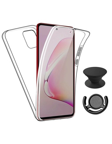 Kit Capa 3x1 360° Impact Protection + 1 GripHolder + 1 Suporte GripHolder Preto para Xiaomi Mi 10 Lite 5G